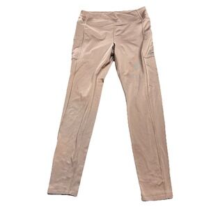 Victoria's Secret PINK Leggings Women's L Lined Winter Active Yoga Pants Mauve